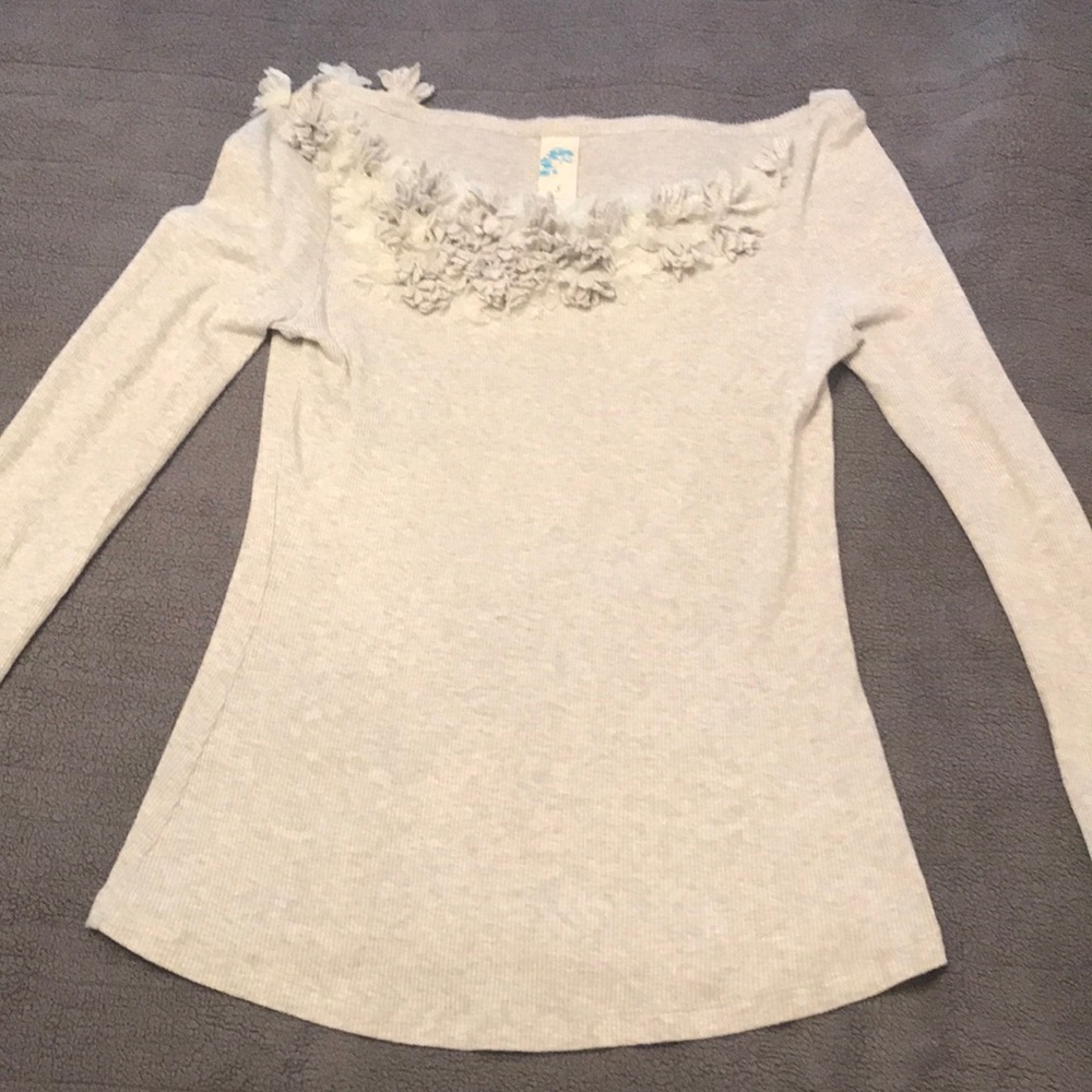 Anthropologie/Free People Small LS NWOT